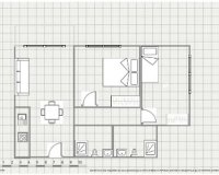 Lange Termijn Verhuur - Appartement / flat - San Miguel de Salinas