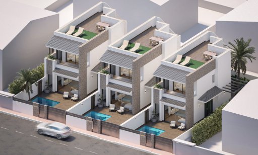 Maison de ville - Nouvelle construction - San Pedro del Pinatar - San Pedro del Pinatar