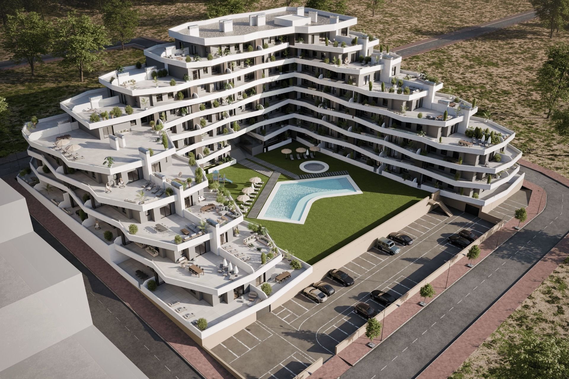 New Build - Apartment / flat - San Miguel de Salinas