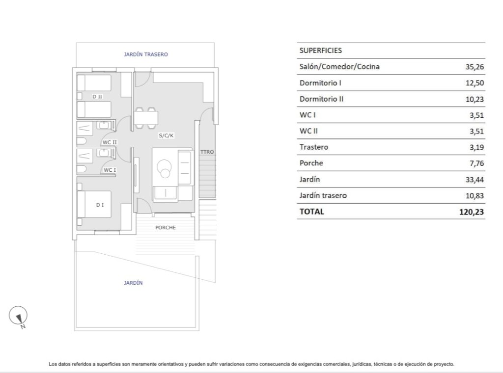New Build - Bungalow - San Miguel de Salinas