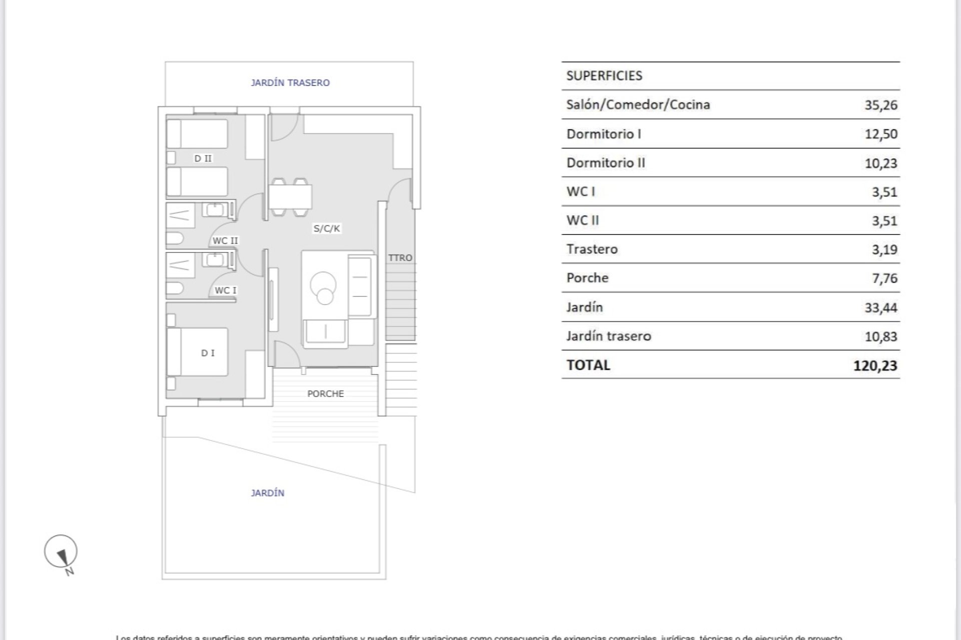 New Build - Bungalow - San Miguel de Salinas