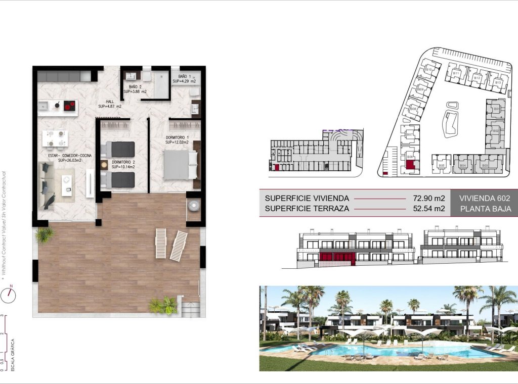 Nieuwbouw Woningen - Bungalow - Ciudad Quesada