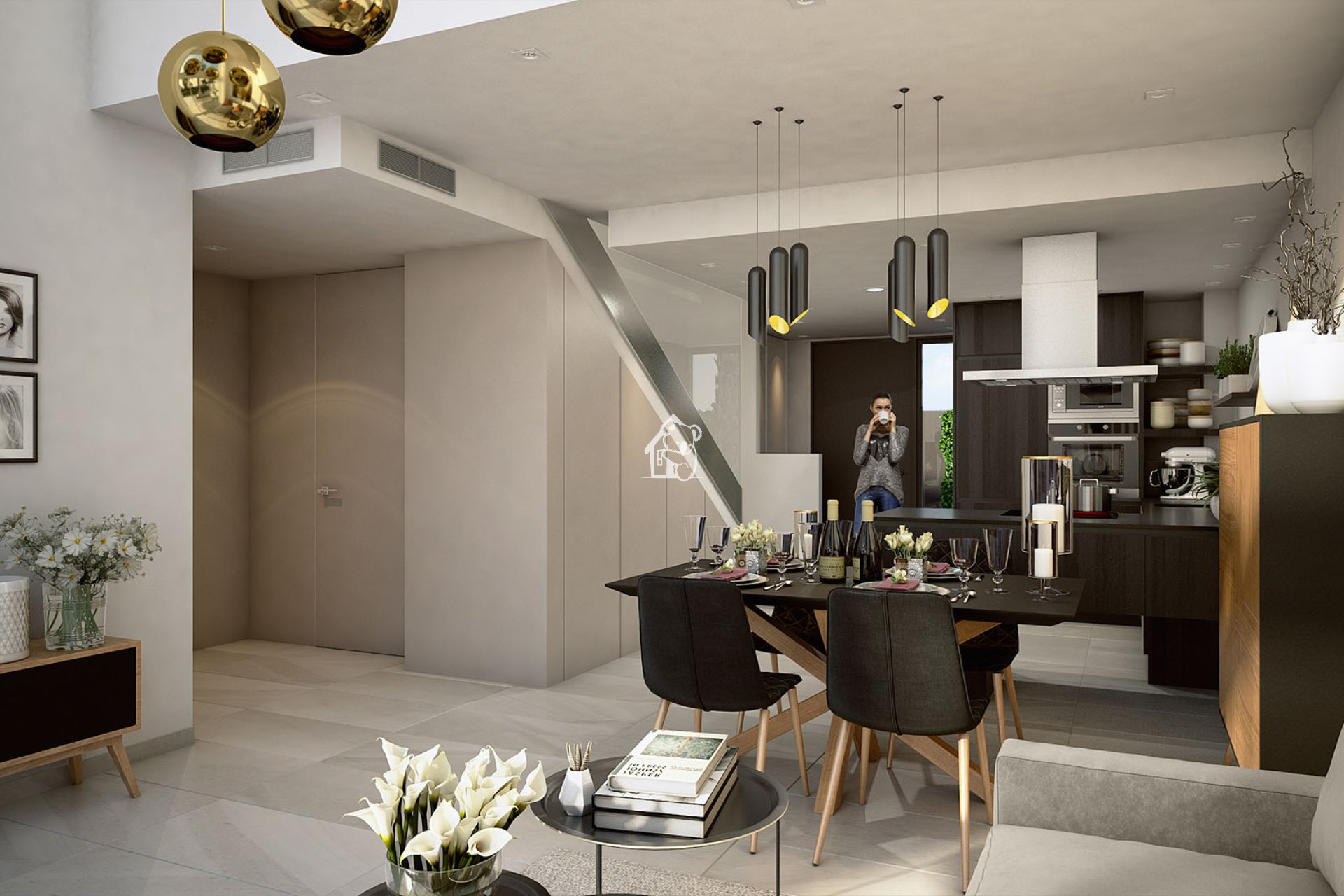 Nieuwbouw Woningen - Herenhuis - Algorfa