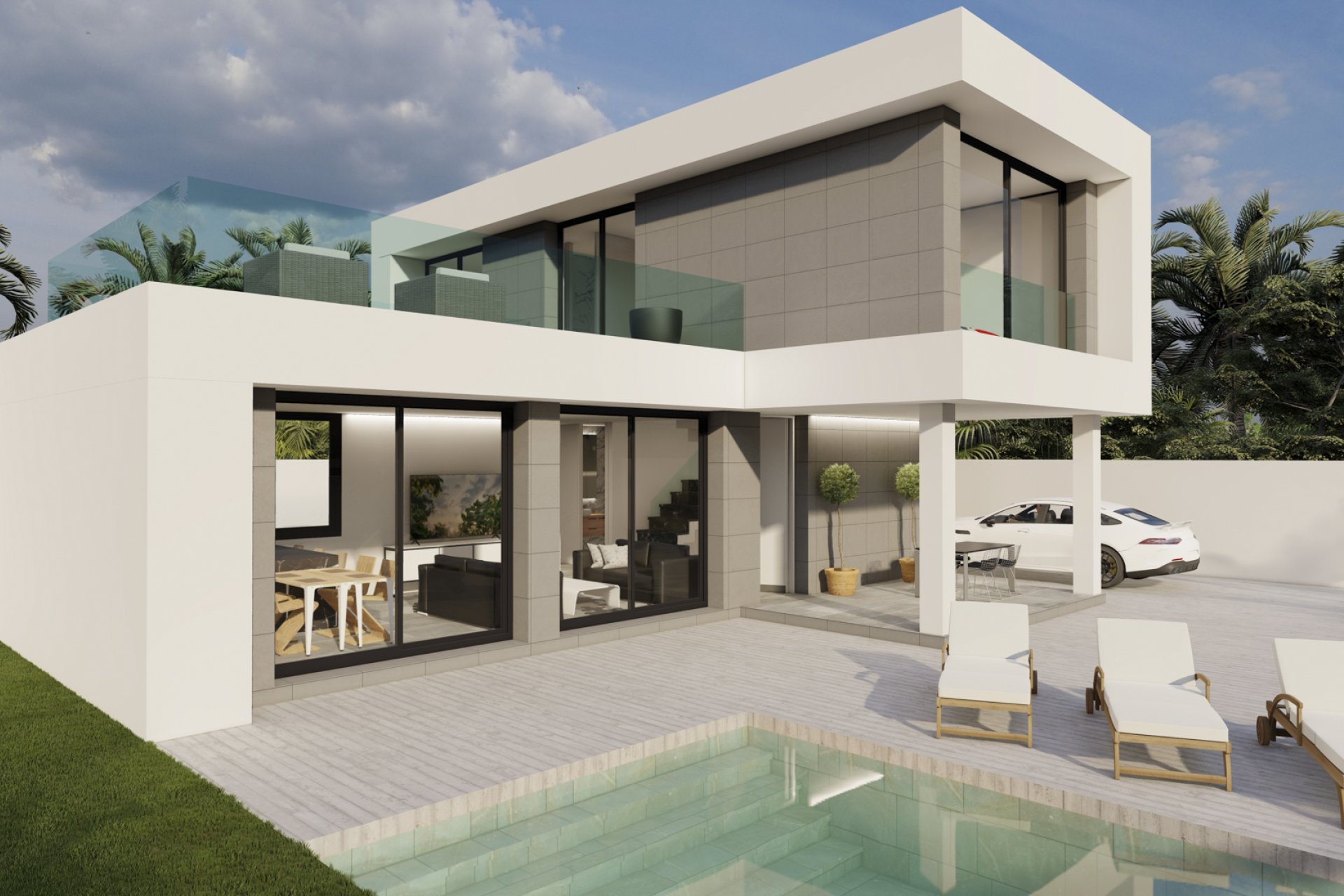 Nieuwbouw Woningen - Herenhuis - Ciudad Quesada