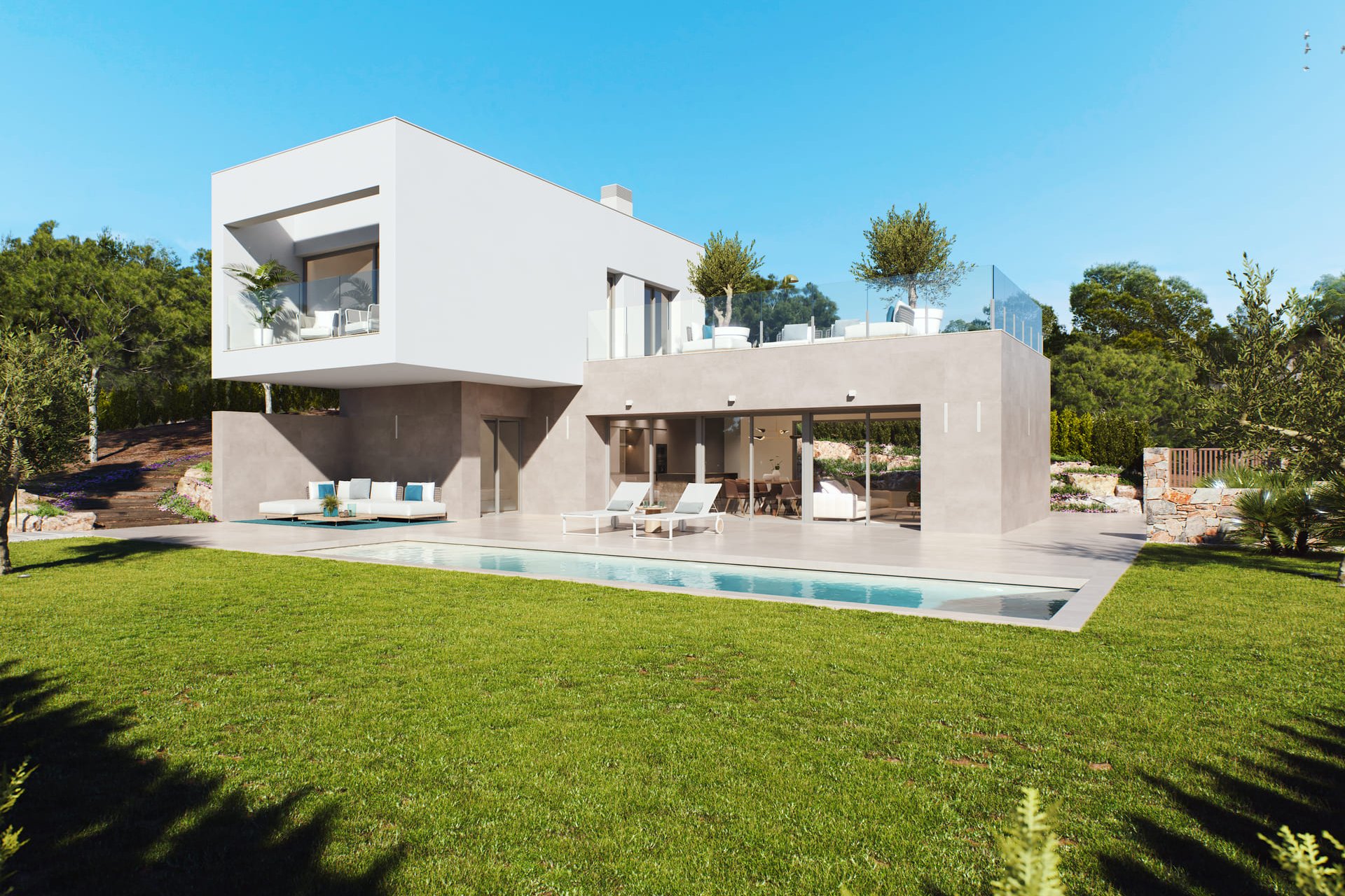 Nieuwbouw Woningen - Herenhuis - Dehesa de Campoamor