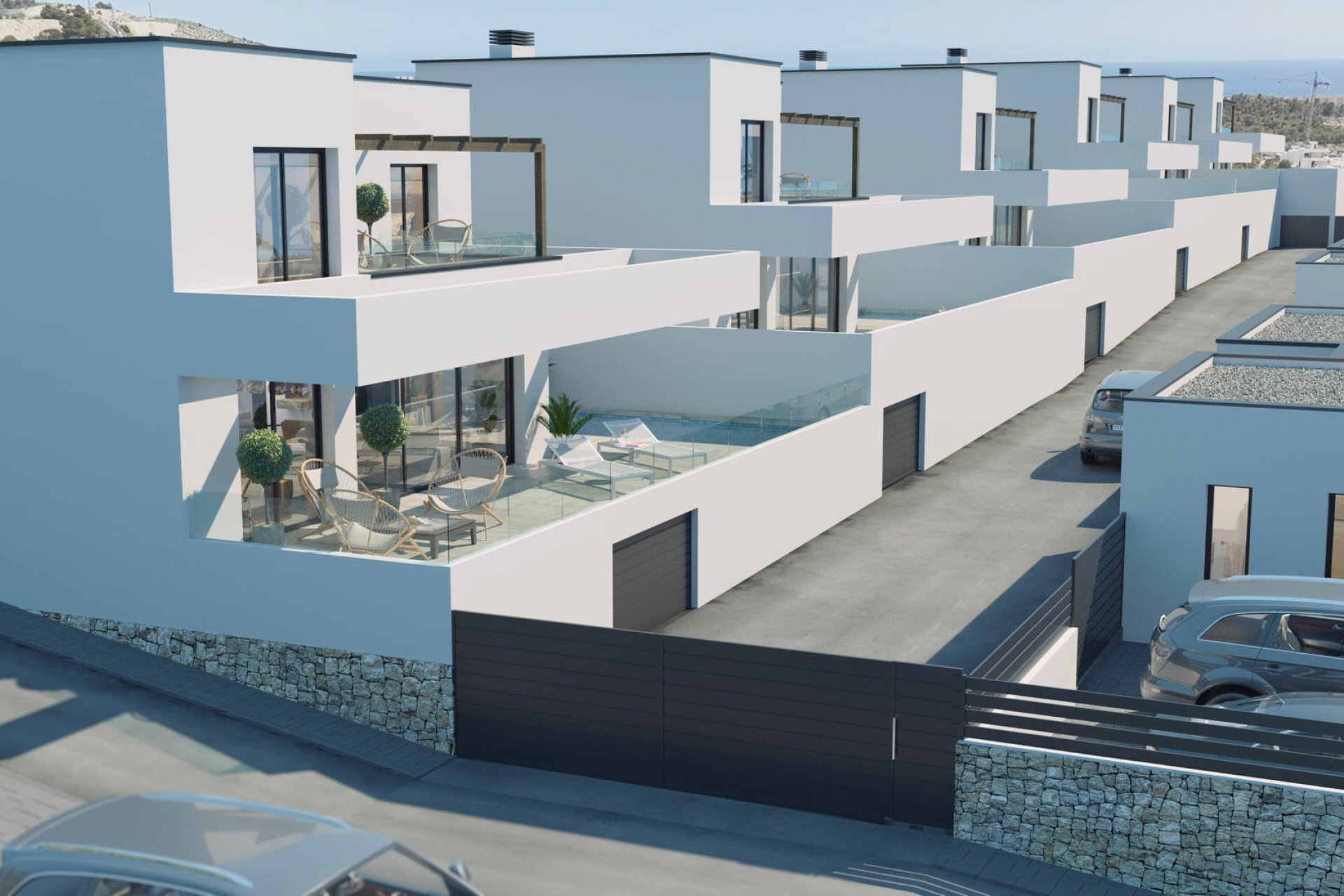 Nieuwbouw Woningen - Herenhuis - Finestrat
