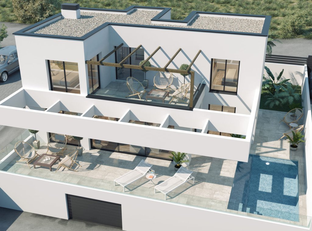 Nieuwbouw Woningen - Herenhuis - Finestrat