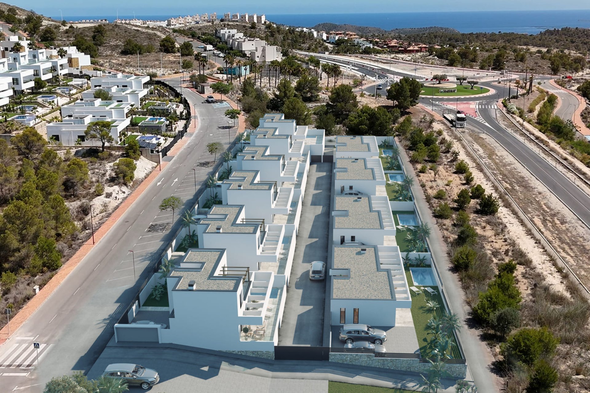 Nieuwbouw Woningen - Herenhuis - Finestrat