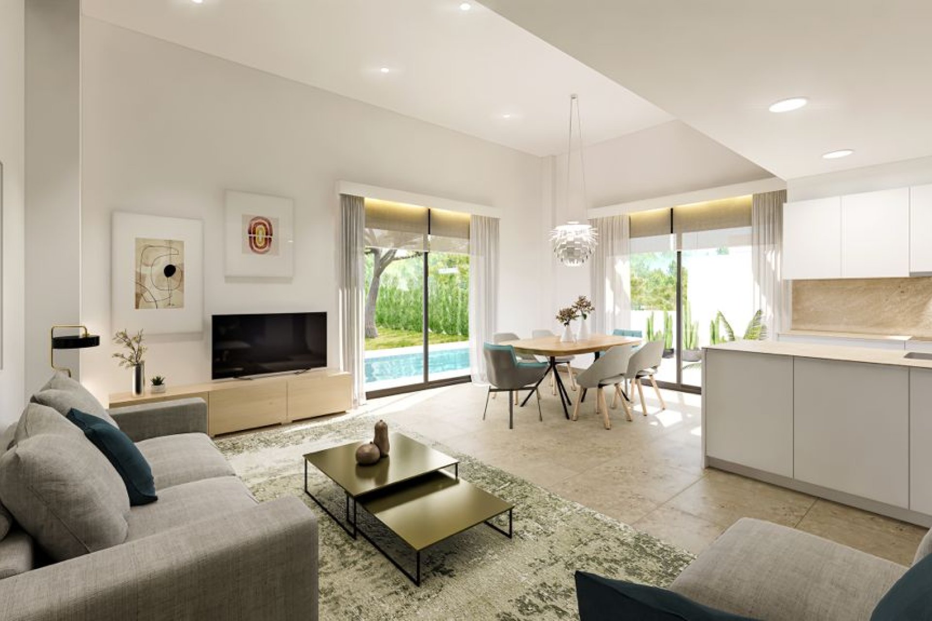 Nieuwbouw Woningen - Herenhuis - Finestrat