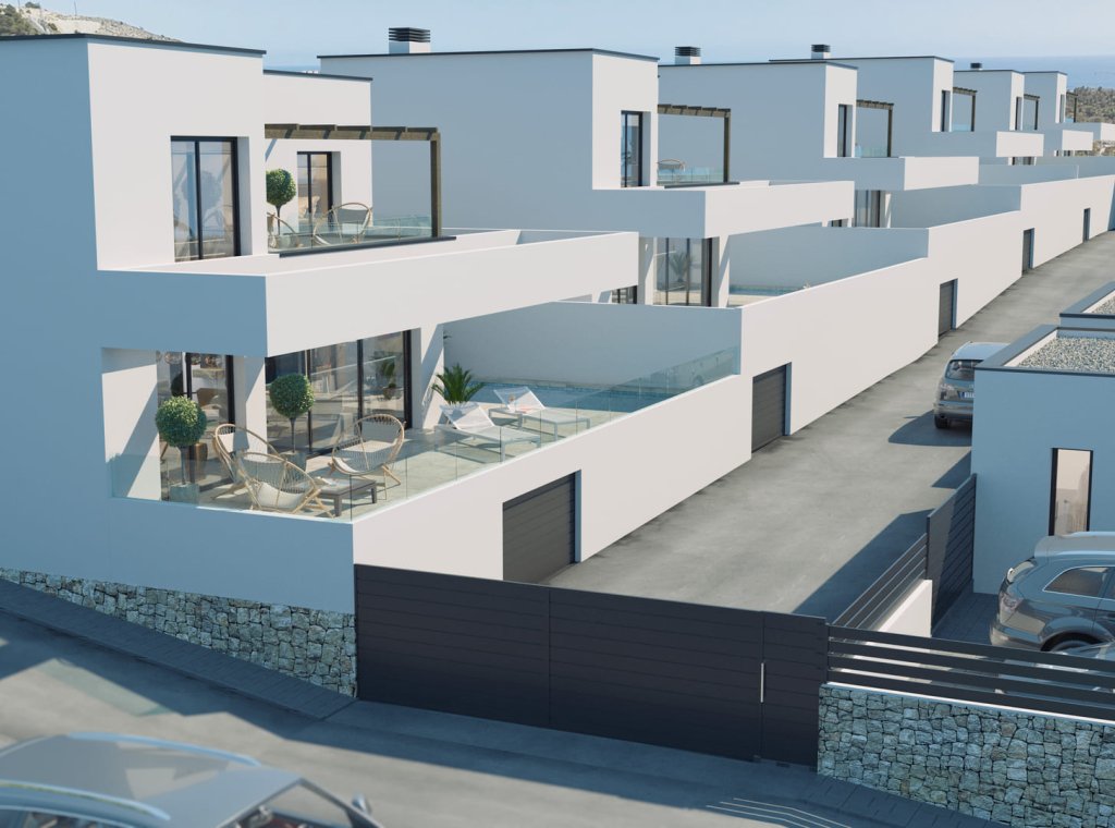 Nieuwbouw Woningen - Herenhuis - Finestrat