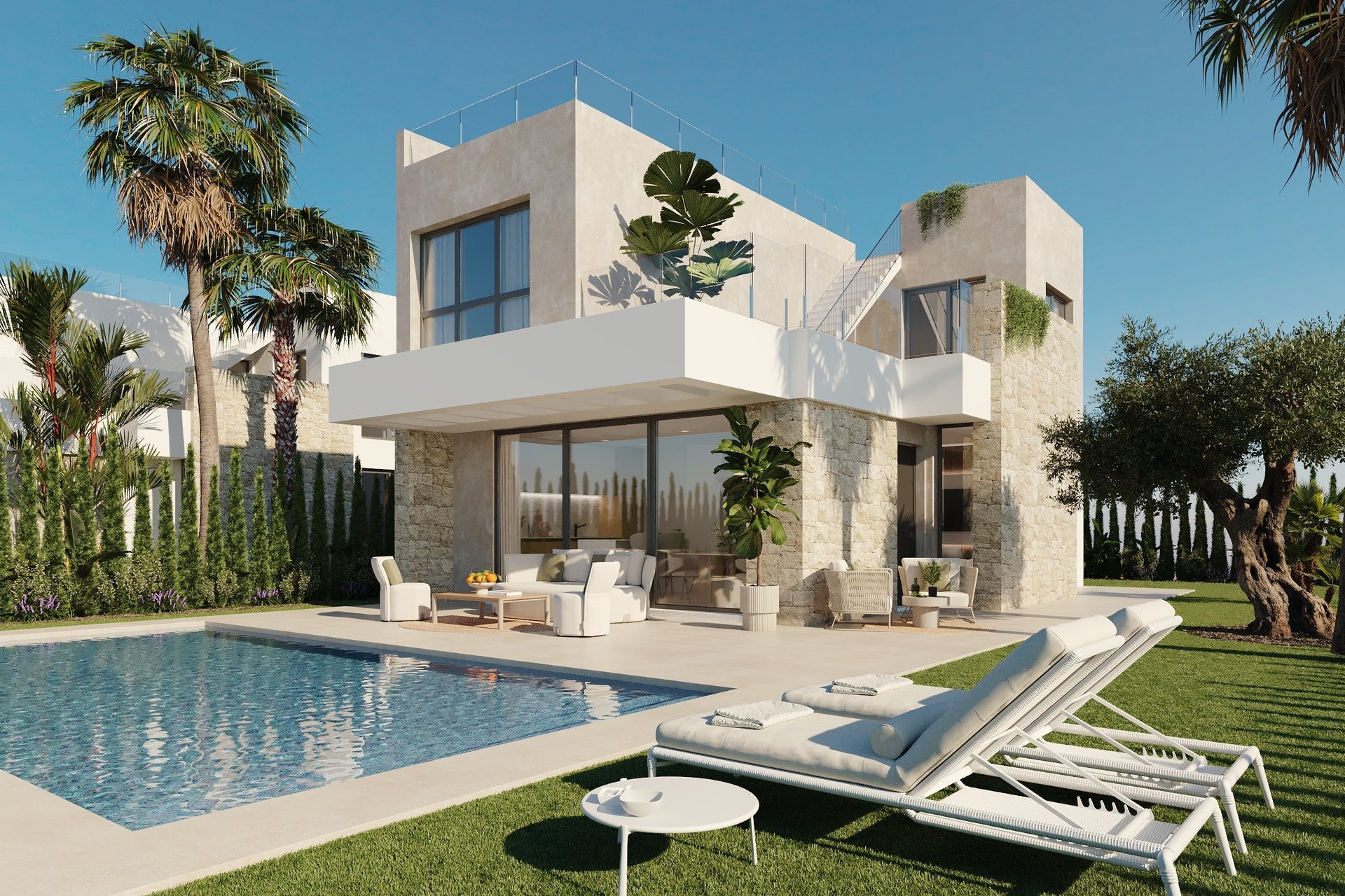 Nieuwbouw Woningen - Herenhuis - Finestrat