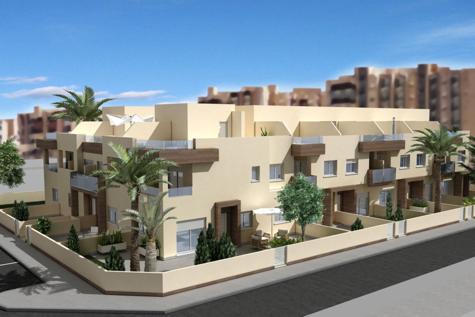 Nieuwbouw Woningen - Herenhuis - La Manga del Mar Menor