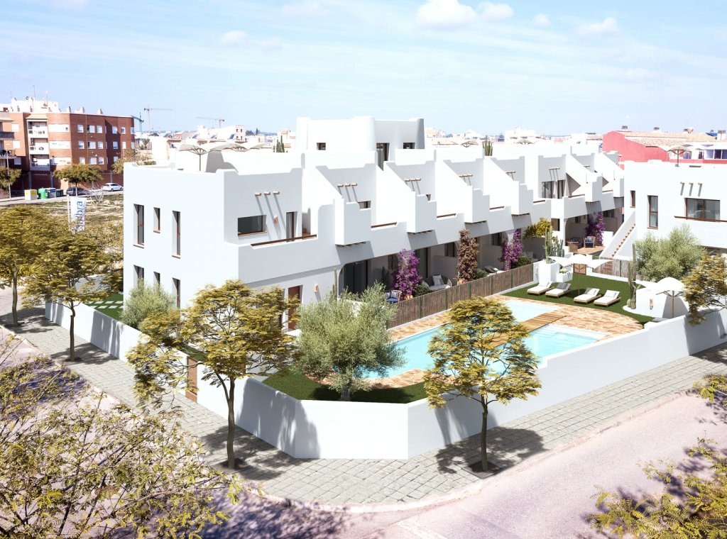 Nieuwbouw Woningen - Herenhuis - Pilar de la Horadada