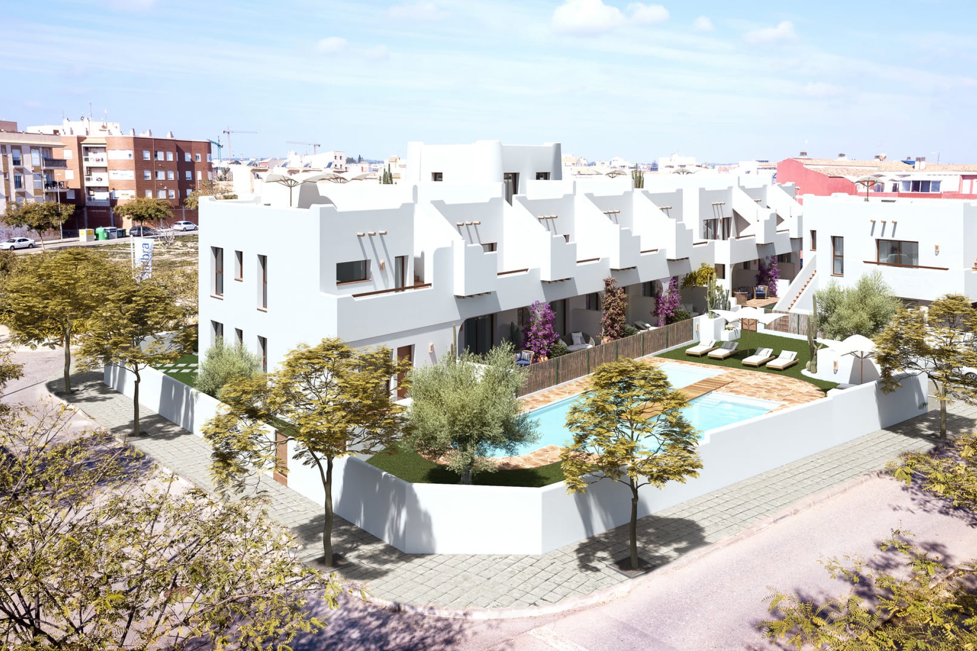 Nieuwbouw Woningen - Herenhuis - Pilar de la Horadada