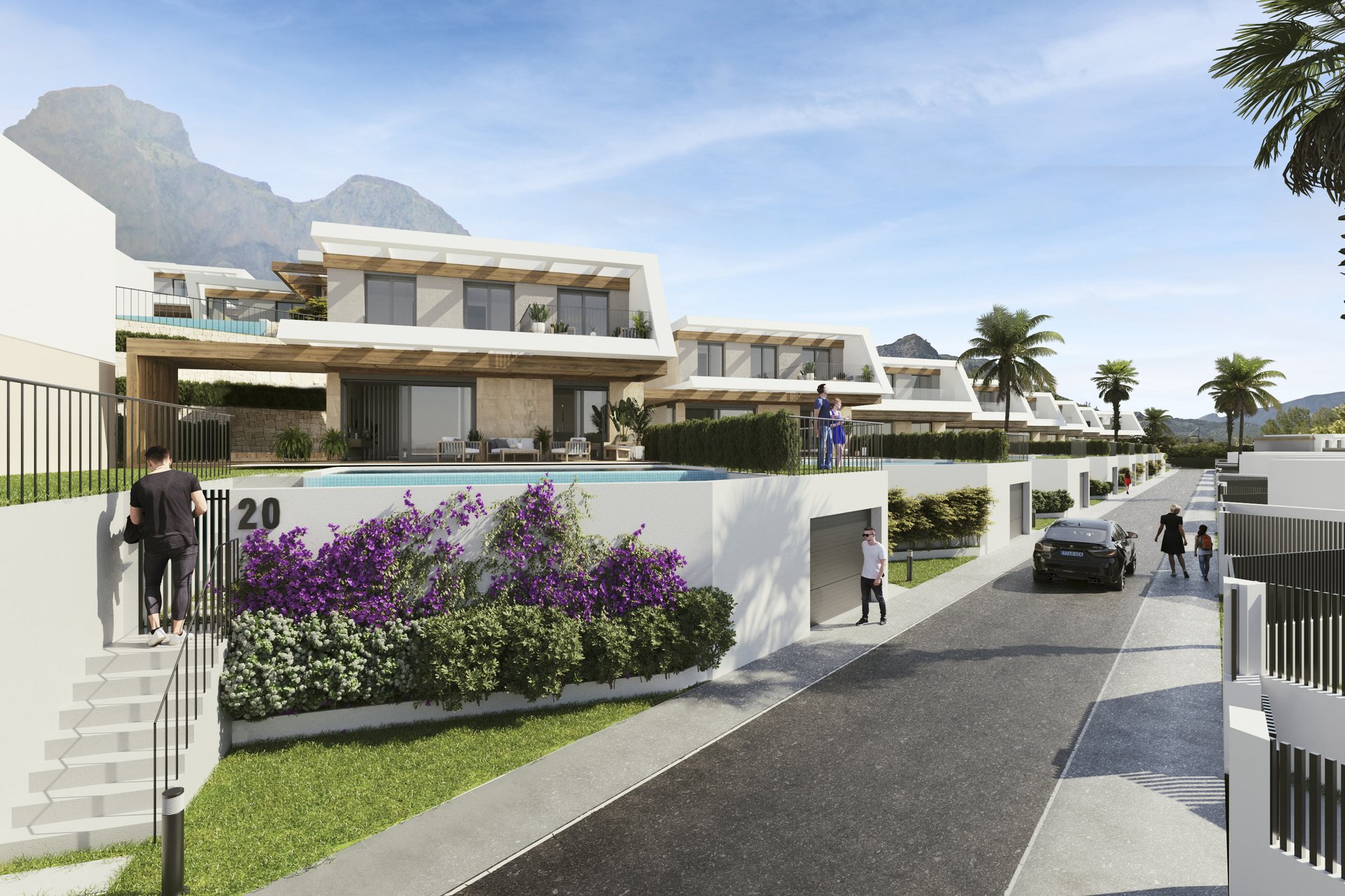 Nieuwbouw Woningen - Herenhuis - Polop