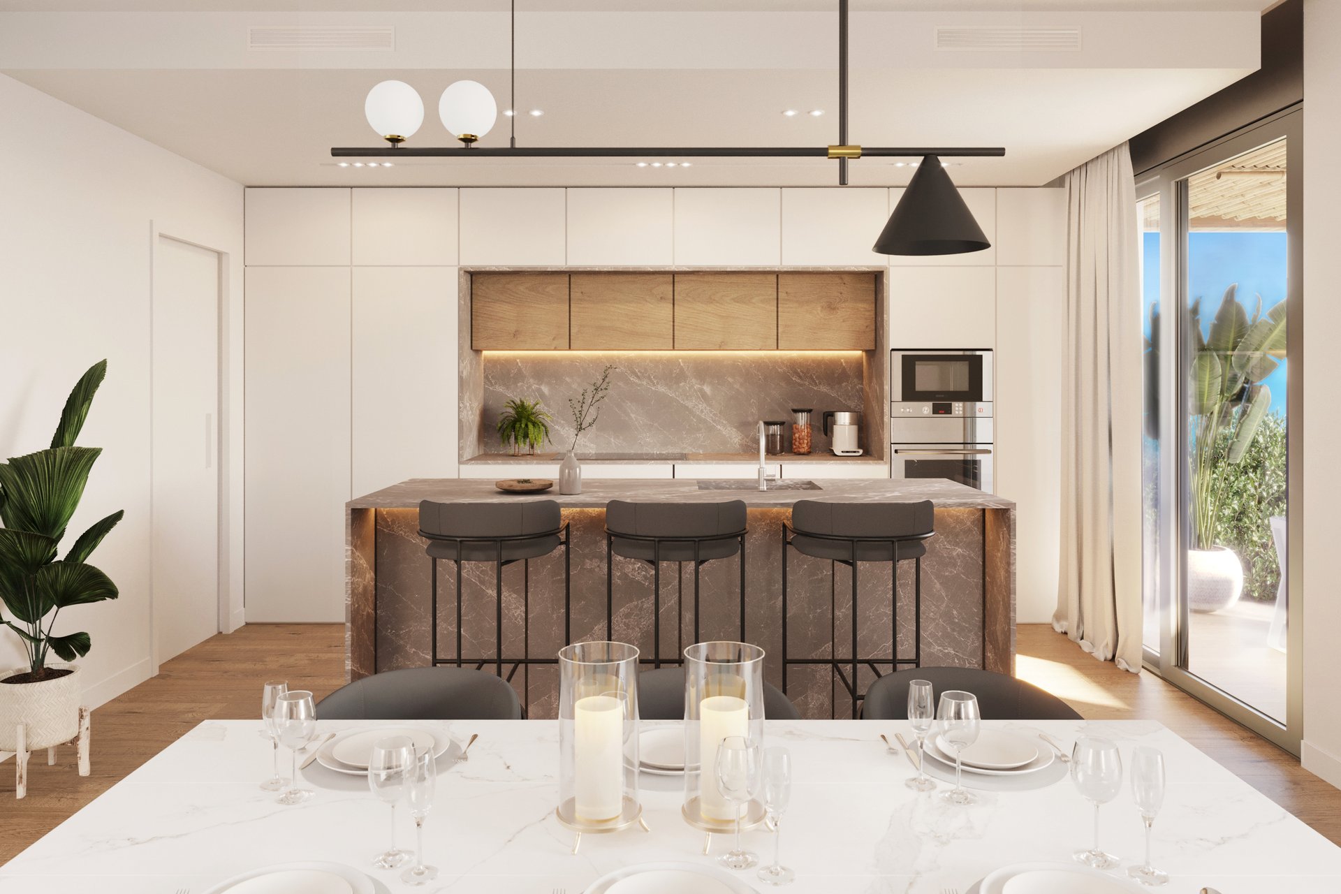 Nieuwbouw Woningen - Herenhuis - Polop