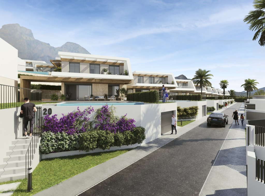 Nieuwbouw Woningen - Herenhuis - Polop