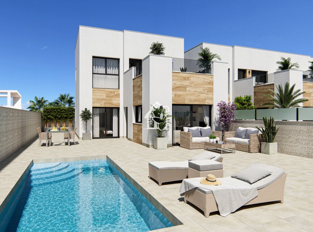Nieuwbouw Woningen - Herenhuis - San Fulgencio