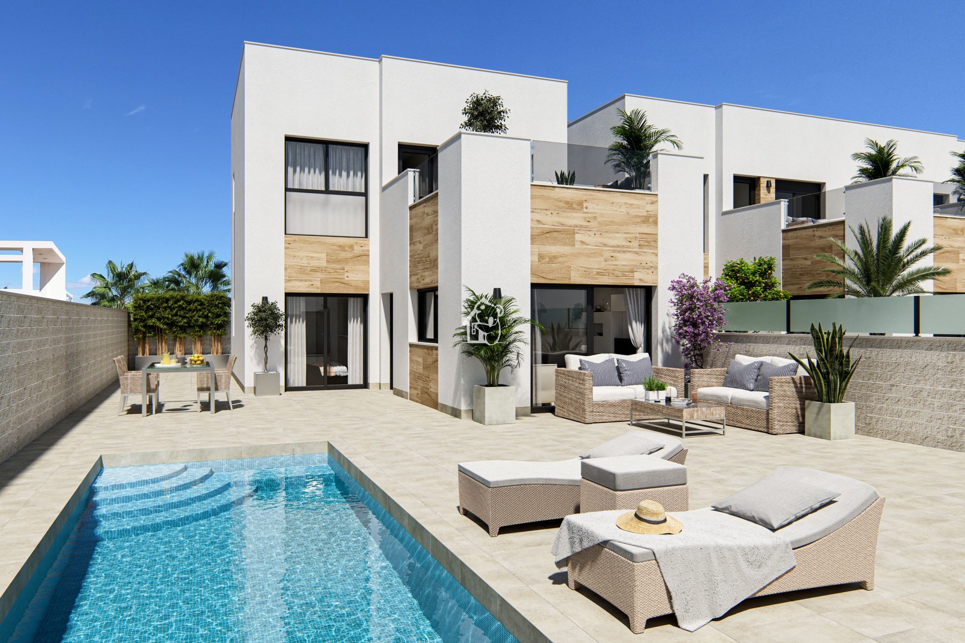 Nieuwbouw Woningen - Herenhuis - San Fulgencio