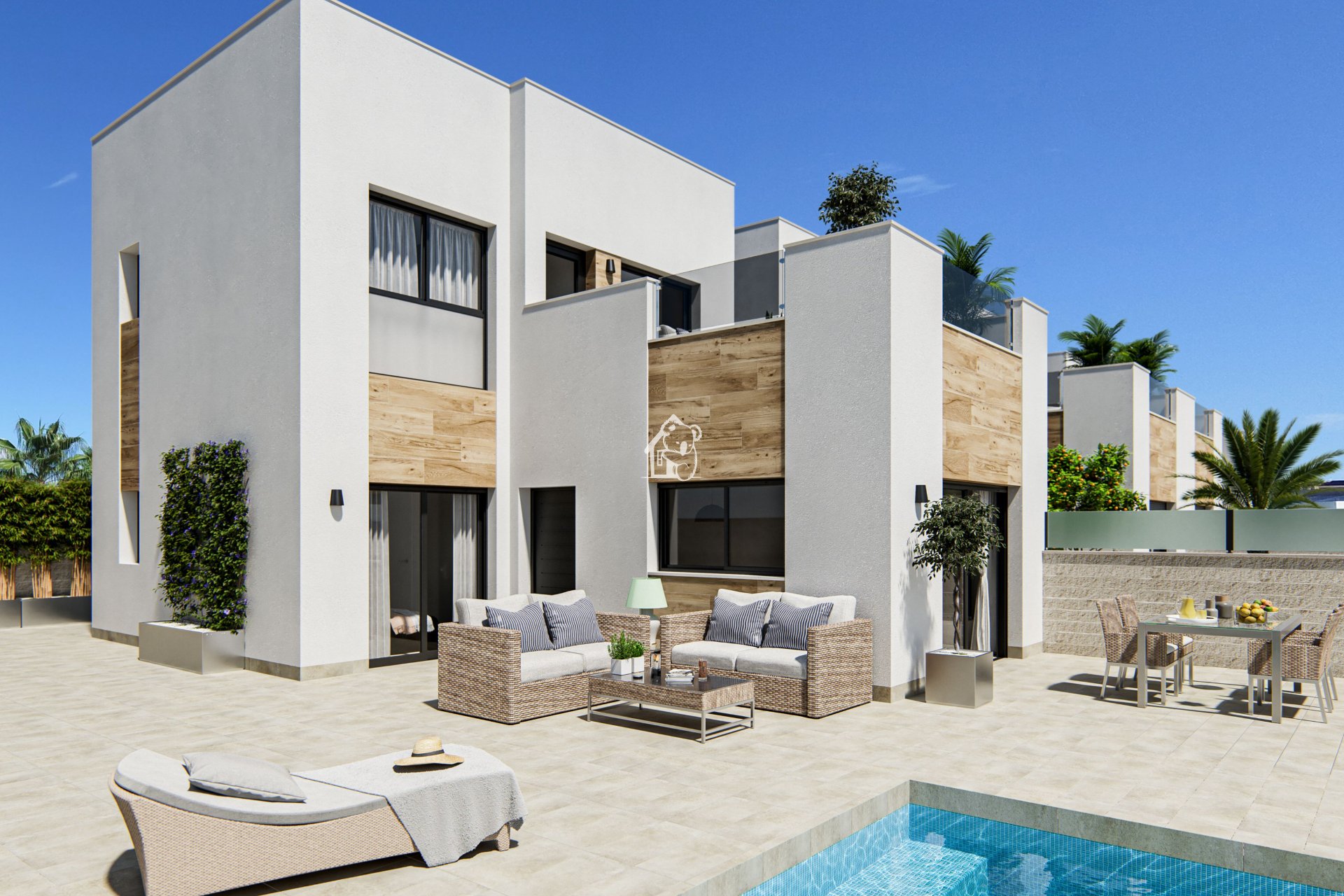 Nieuwbouw Woningen - Herenhuis - San Fulgencio