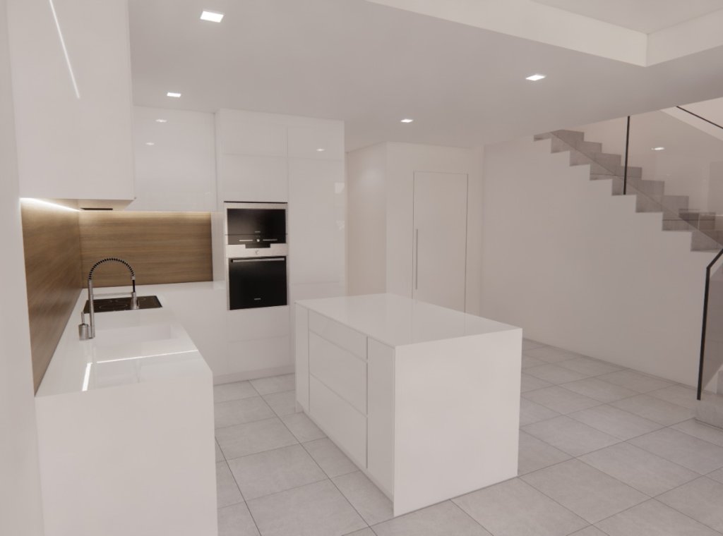 Nieuwbouw Woningen - Herenhuis - San Fulgencio