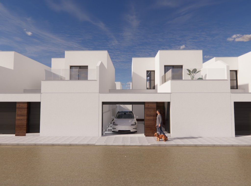 Nieuwbouw Woningen - Herenhuis - San Fulgencio
