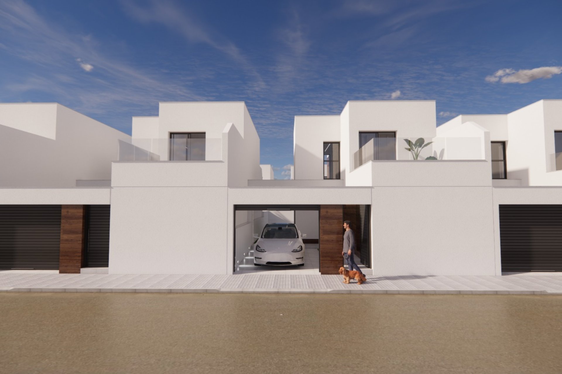 Nieuwbouw Woningen - Herenhuis - San Fulgencio
