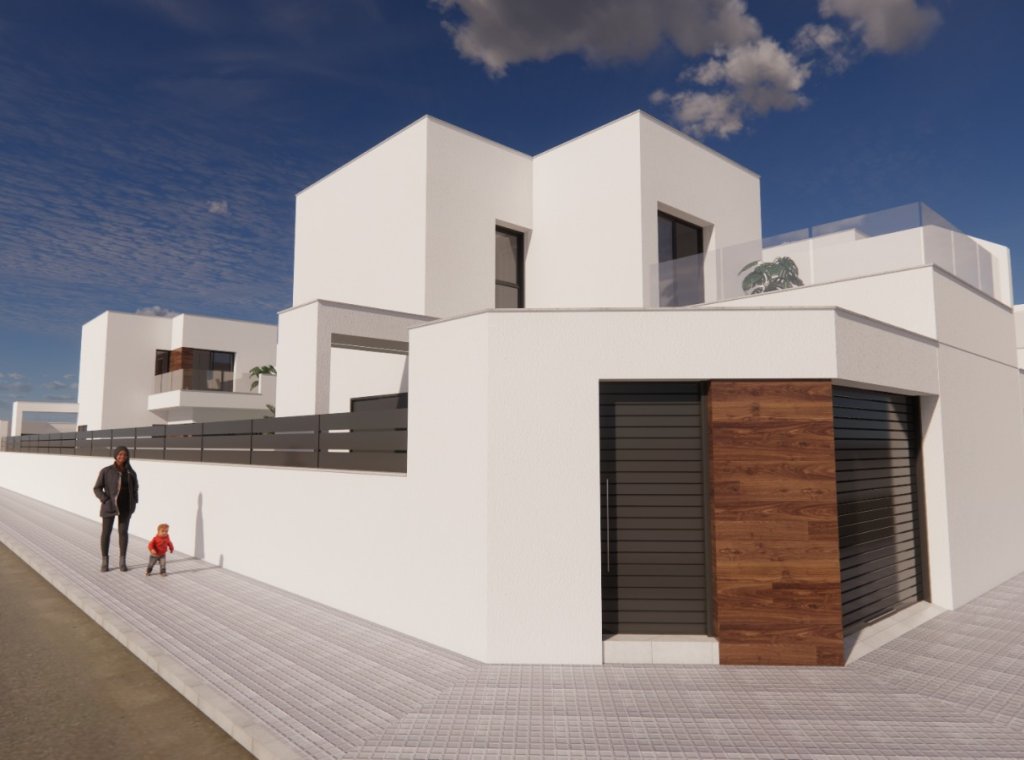 Nieuwbouw Woningen - Herenhuis - San Fulgencio