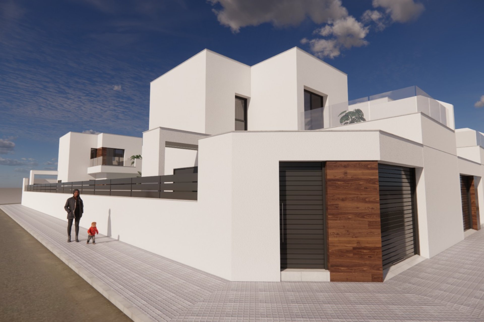 Nieuwbouw Woningen - Herenhuis - San Fulgencio
