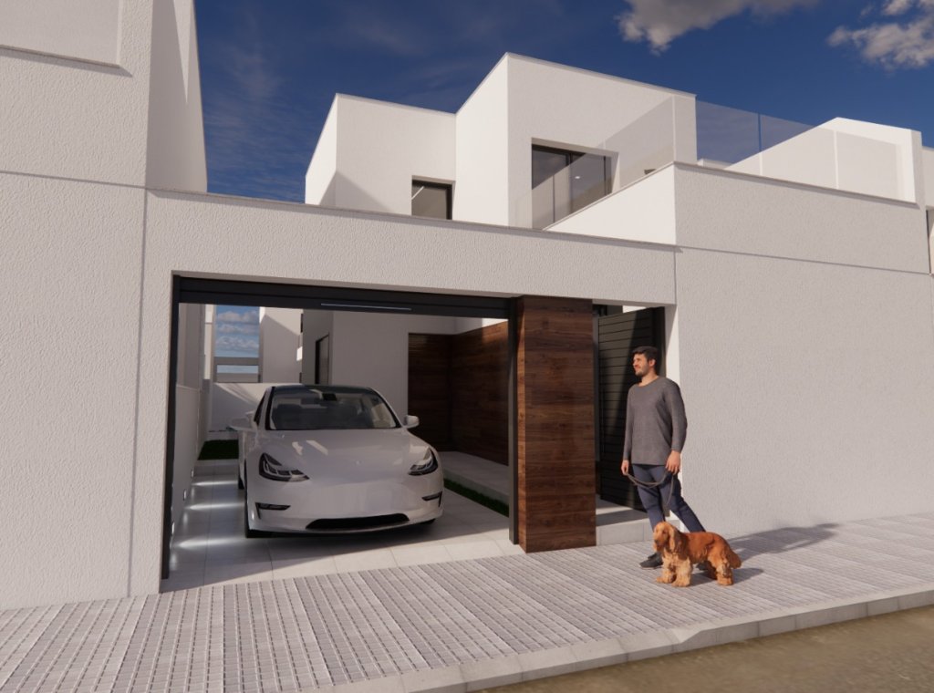Nieuwbouw Woningen - Herenhuis - San Fulgencio