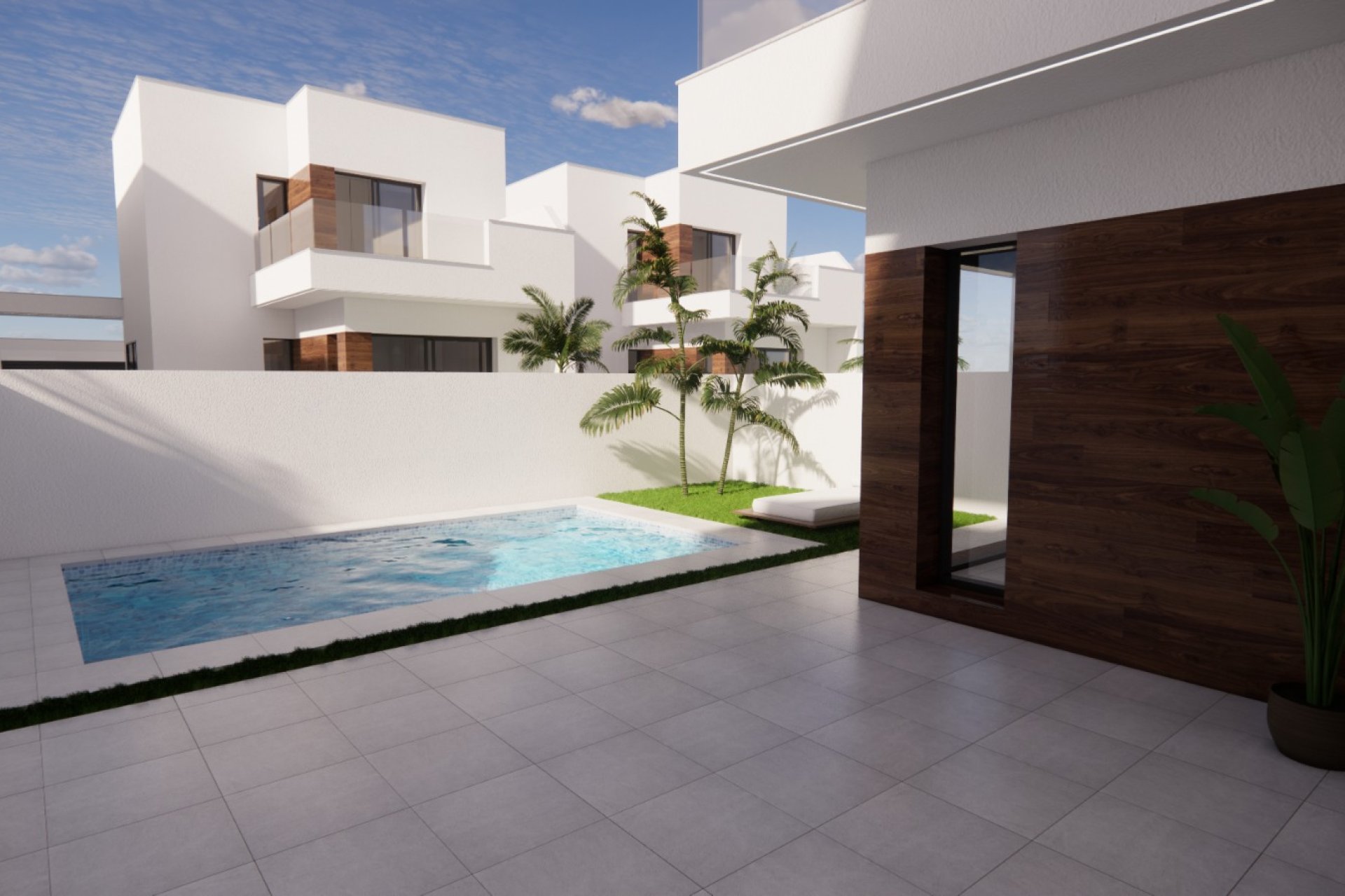 Nieuwbouw Woningen - Herenhuis - San Fulgencio