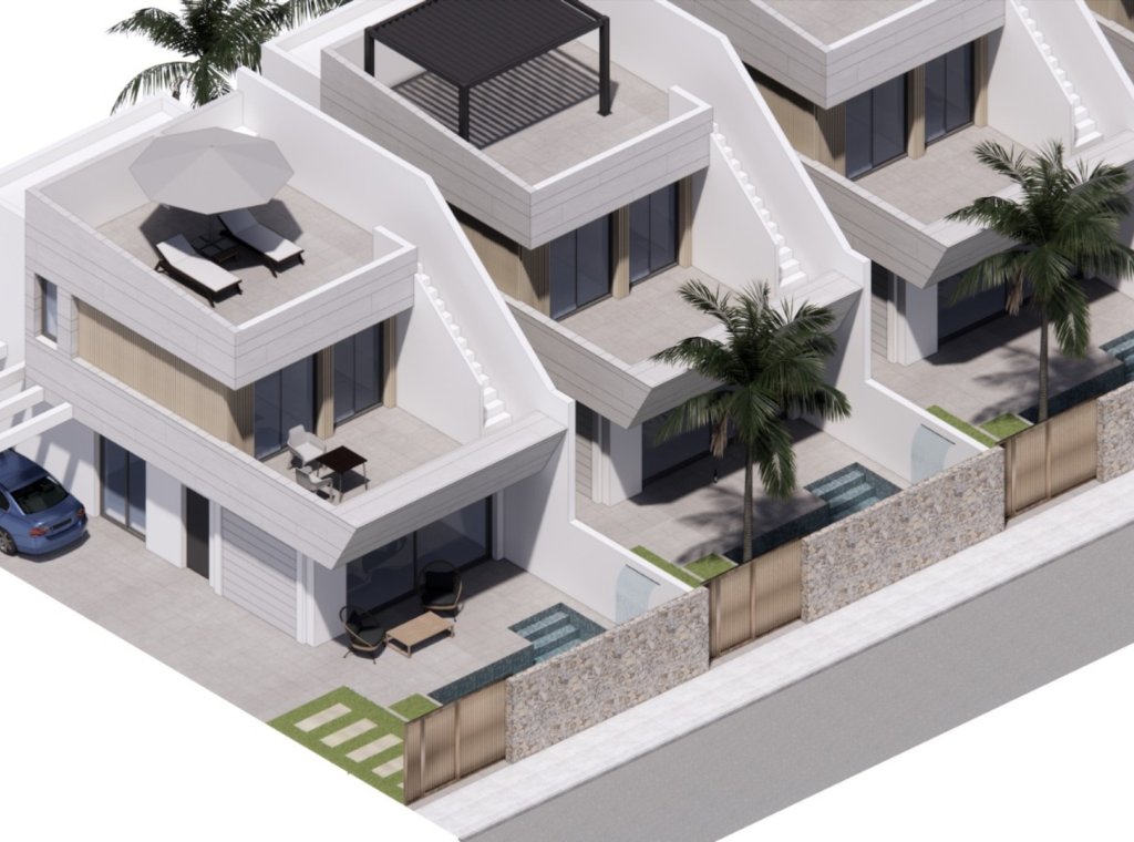 Nieuwbouw Woningen - Herenhuis - San Javier