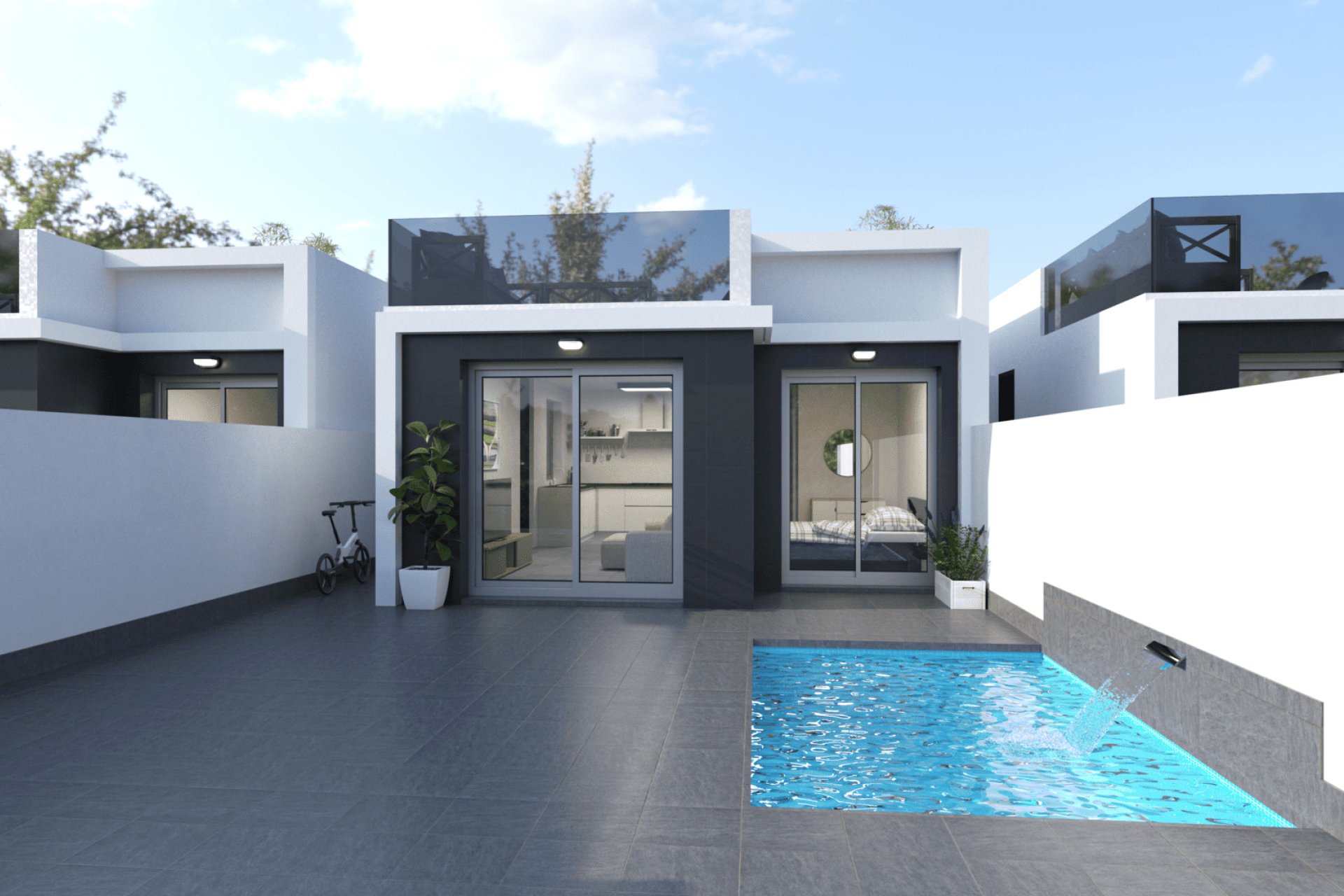 Nieuwbouw Woningen - Herenhuis - San Javier