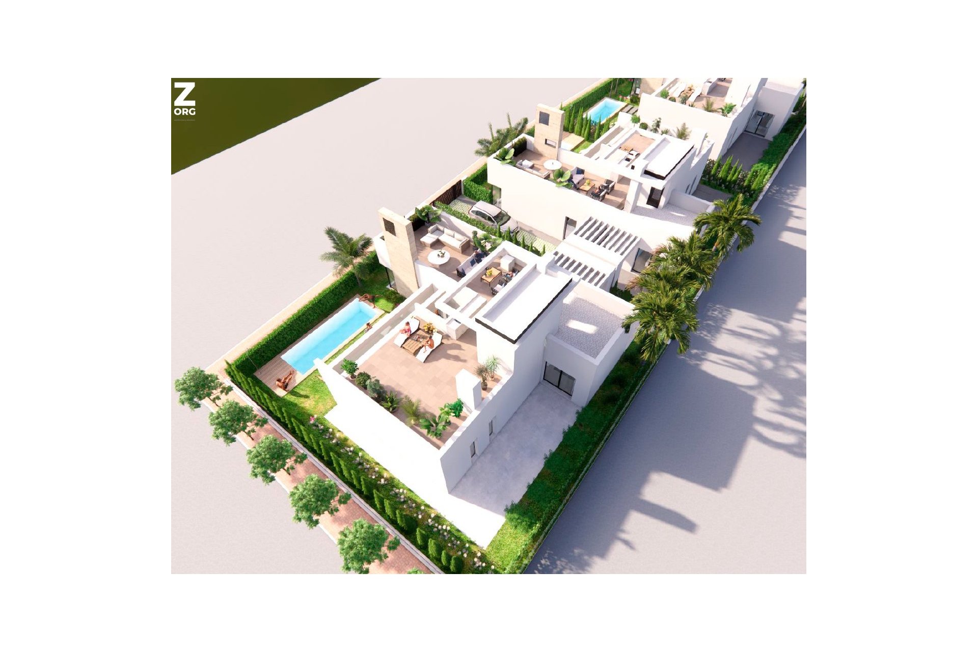 Nieuwbouw Woningen - Herenhuis - Torre-Pacheco
