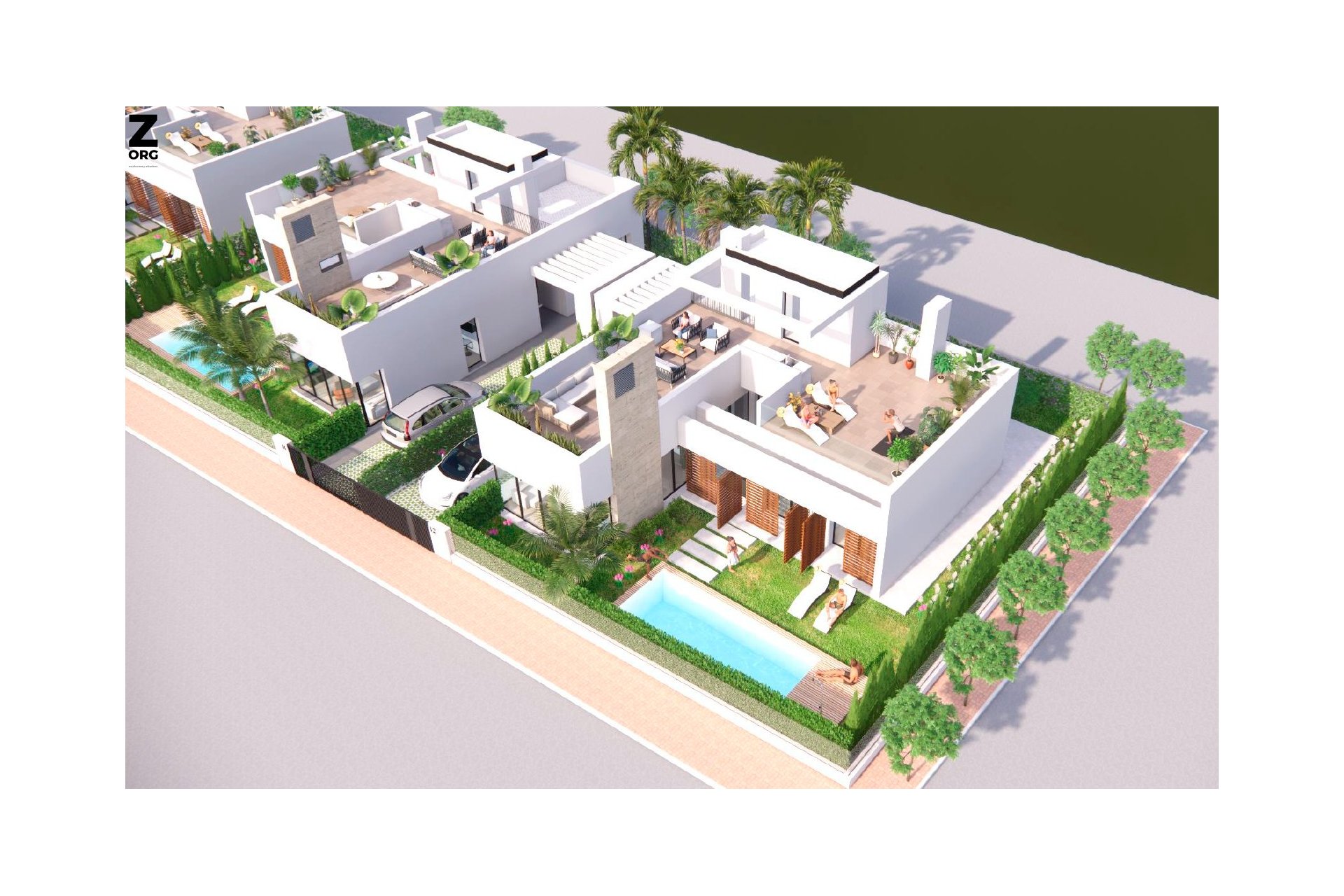 Nieuwbouw Woningen - Herenhuis - Torre-Pacheco