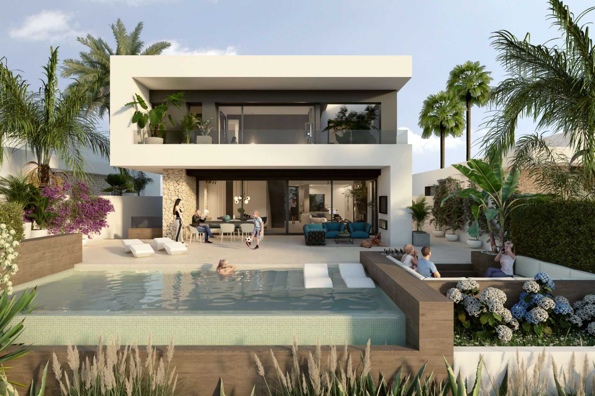 Nieuwbouw Woningen - Villa - Algorfa
