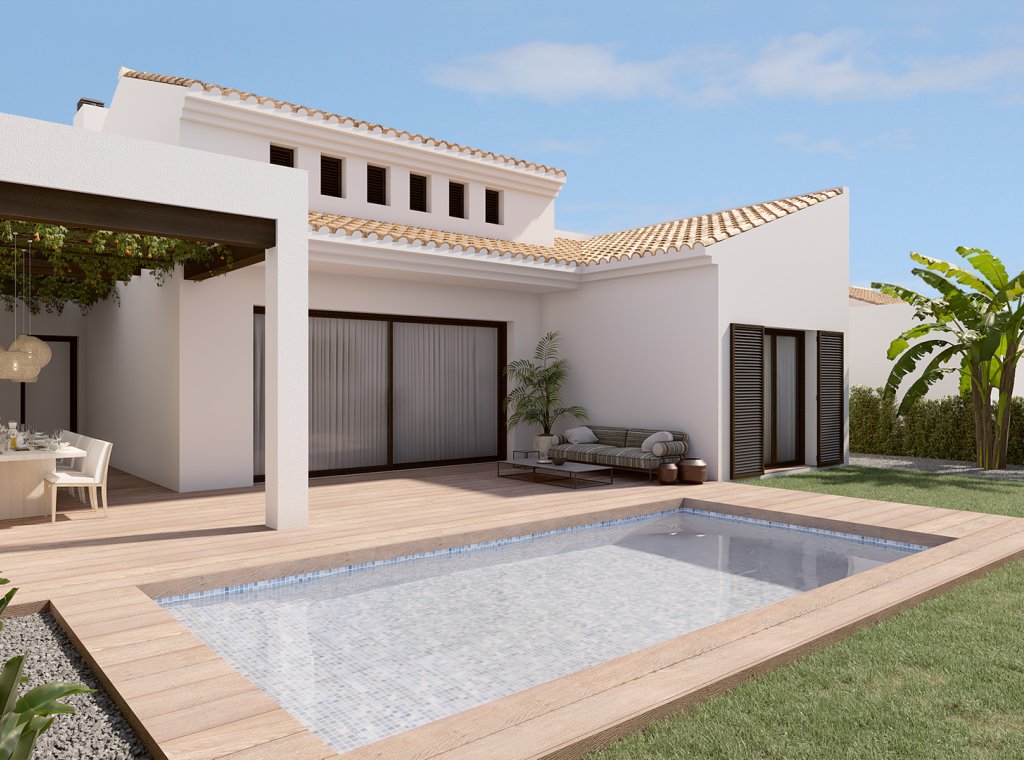 Nouvelle construction - Maison de ville - Algorfa