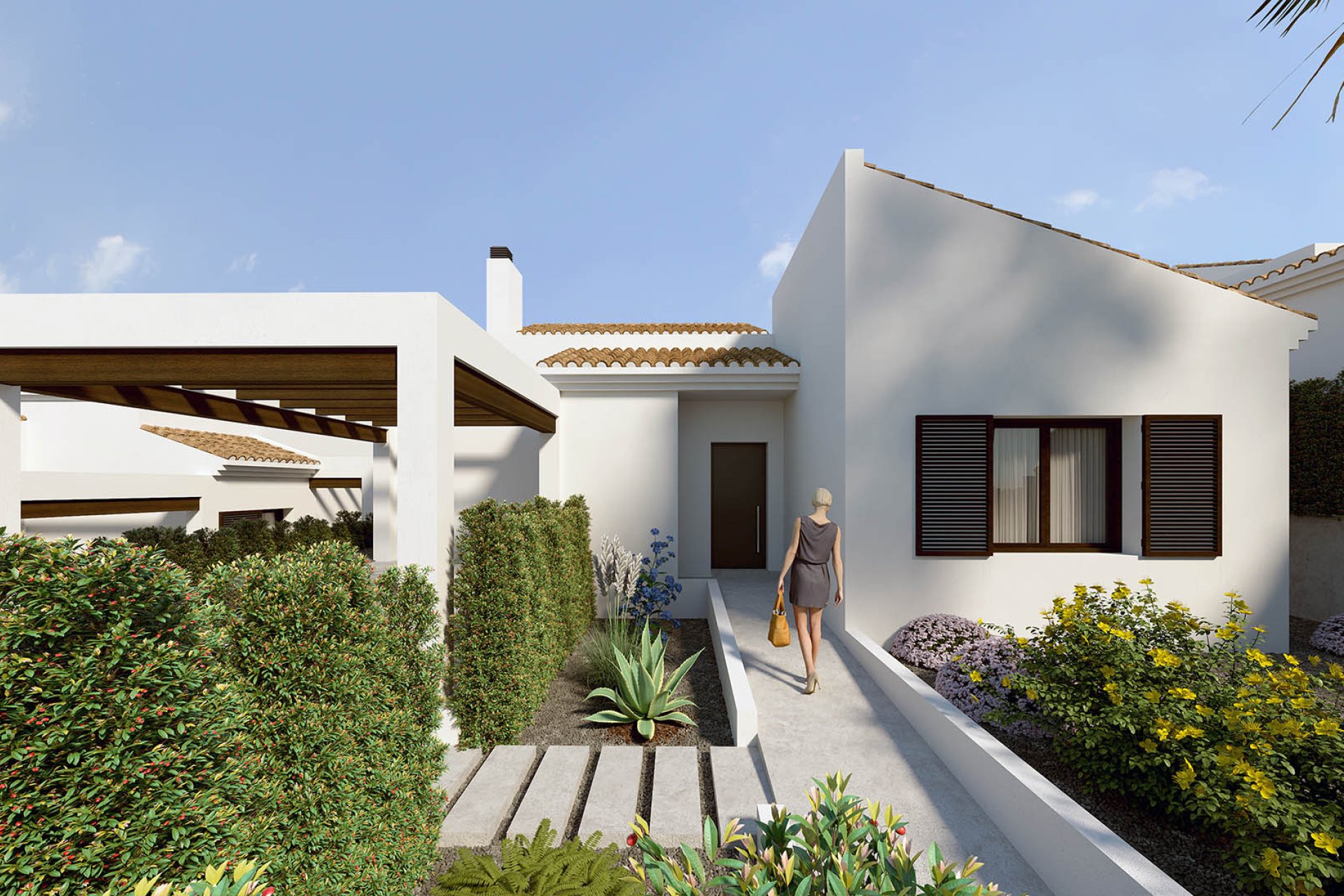 Nouvelle construction - Maison de ville - Algorfa