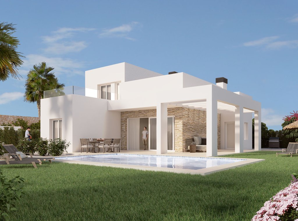 Nouvelle construction - Maison de ville - Algorfa