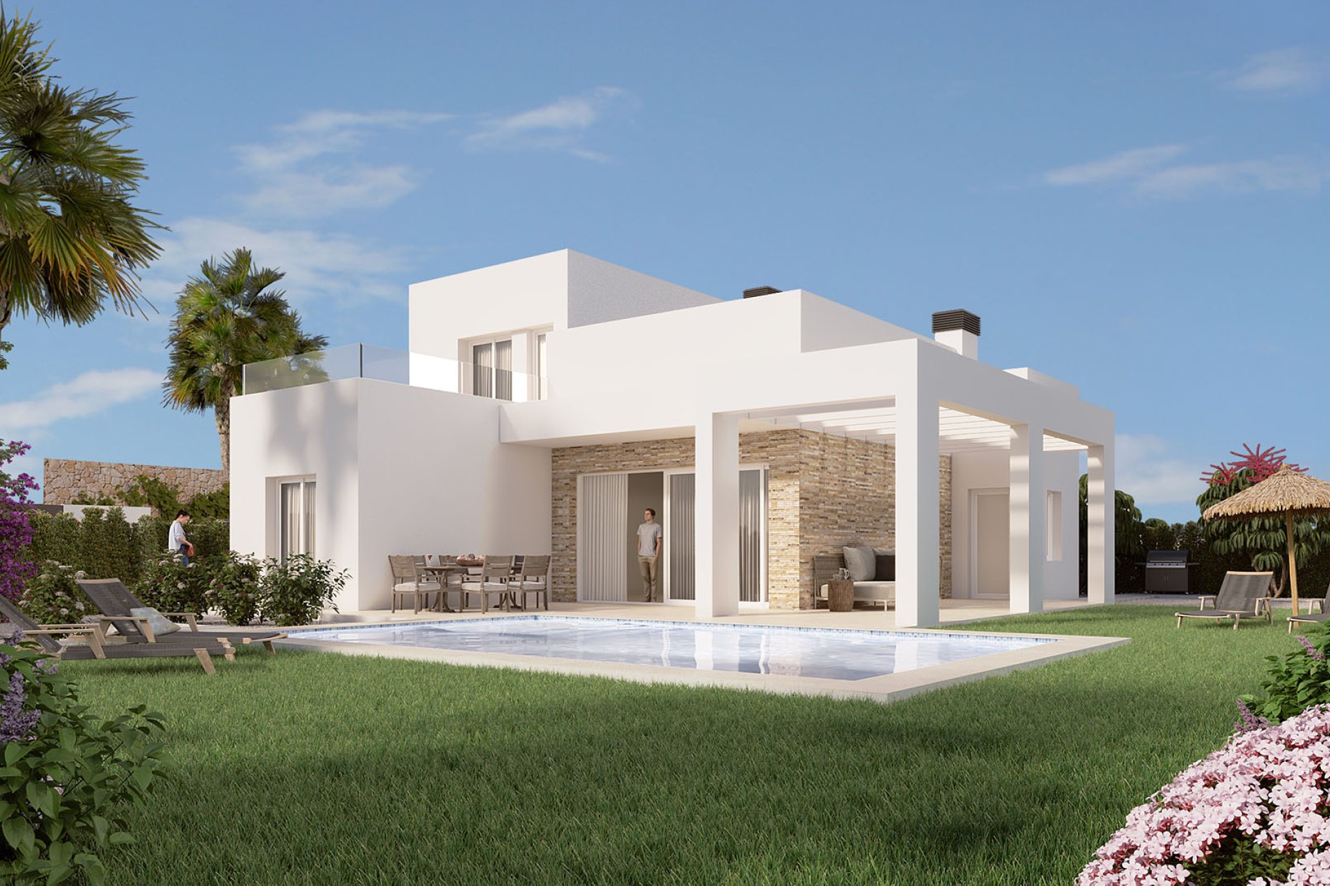 Nouvelle construction - Maison de ville - Algorfa