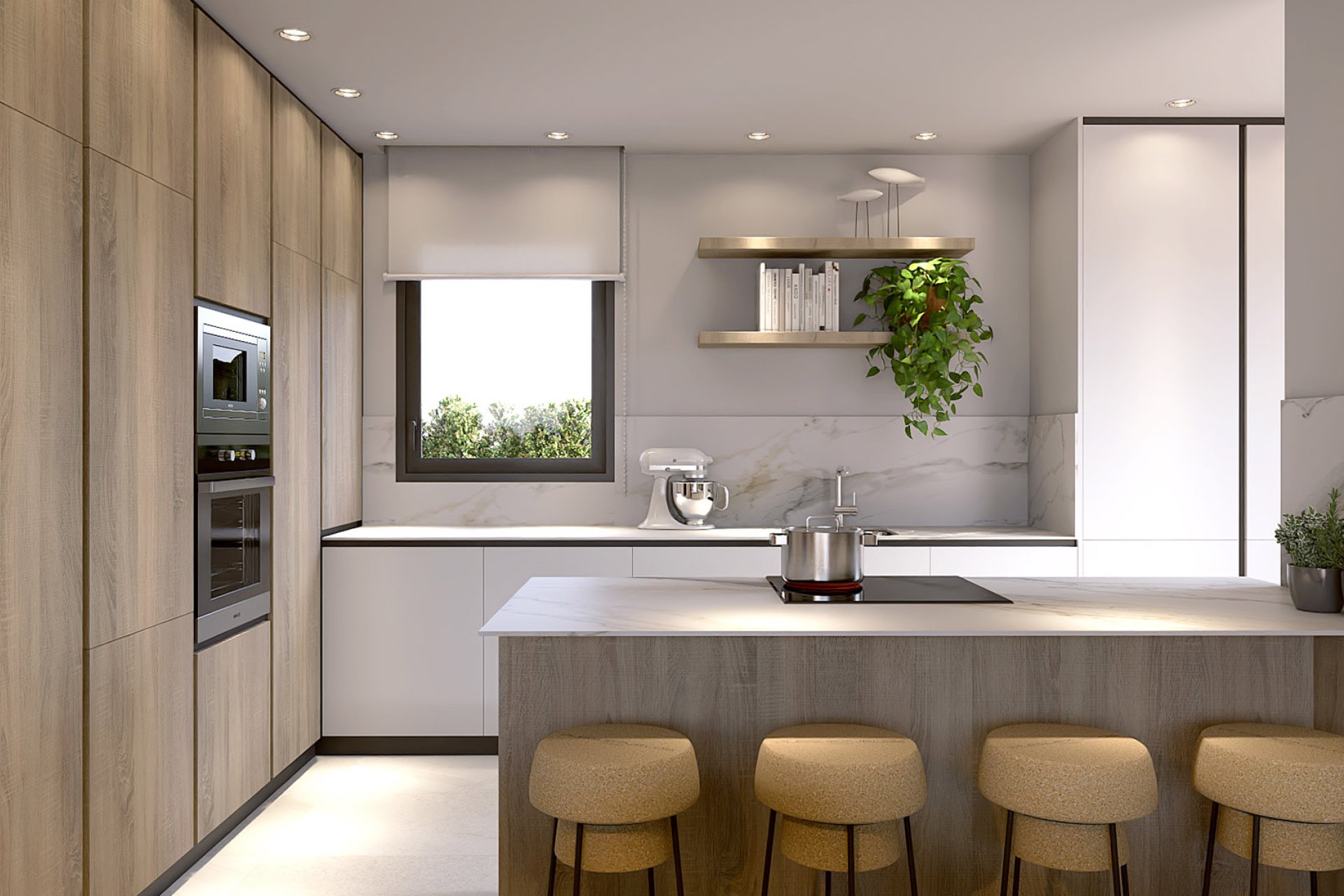 Nouvelle construction - Maison de ville - Algorfa