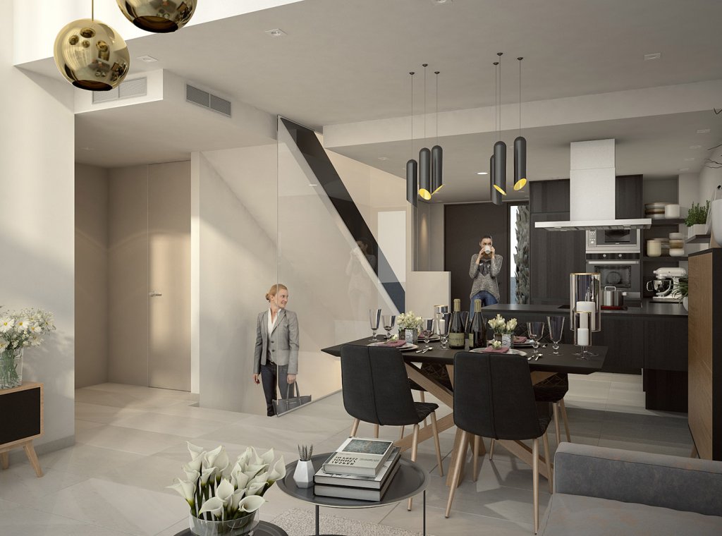 Nouvelle construction - Maison de ville - Algorfa