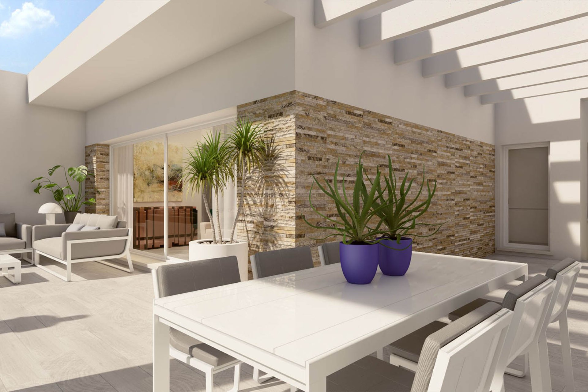 Nouvelle construction - Maison de ville - Algorfa