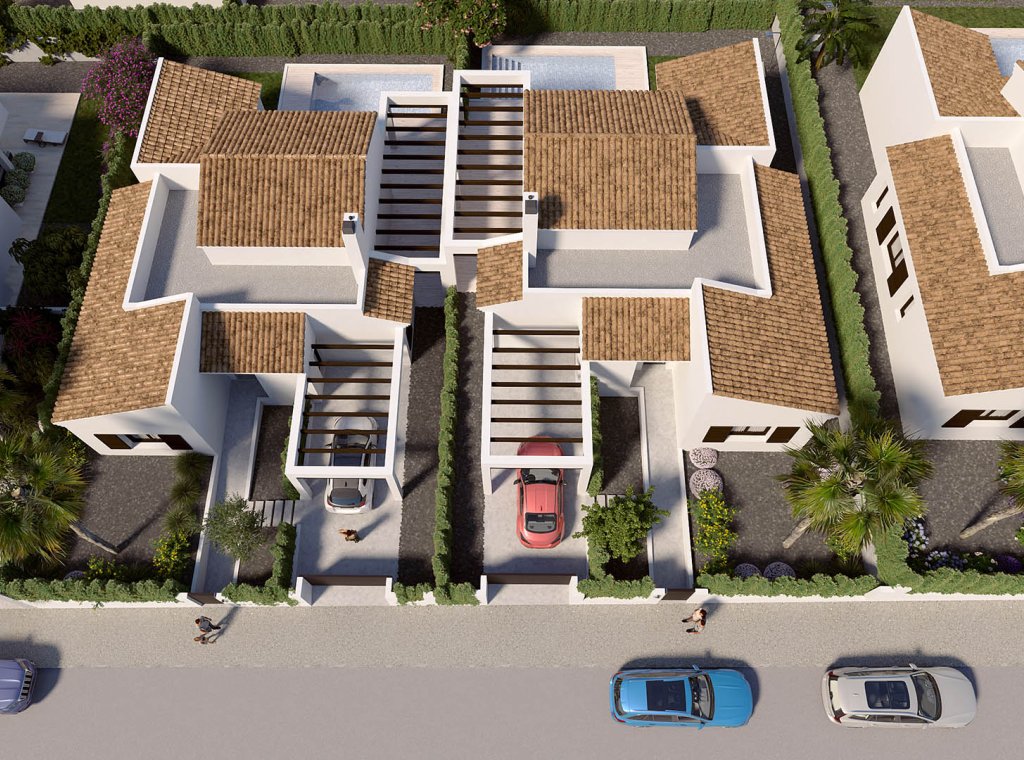 Nouvelle construction - Maison de ville - Algorfa