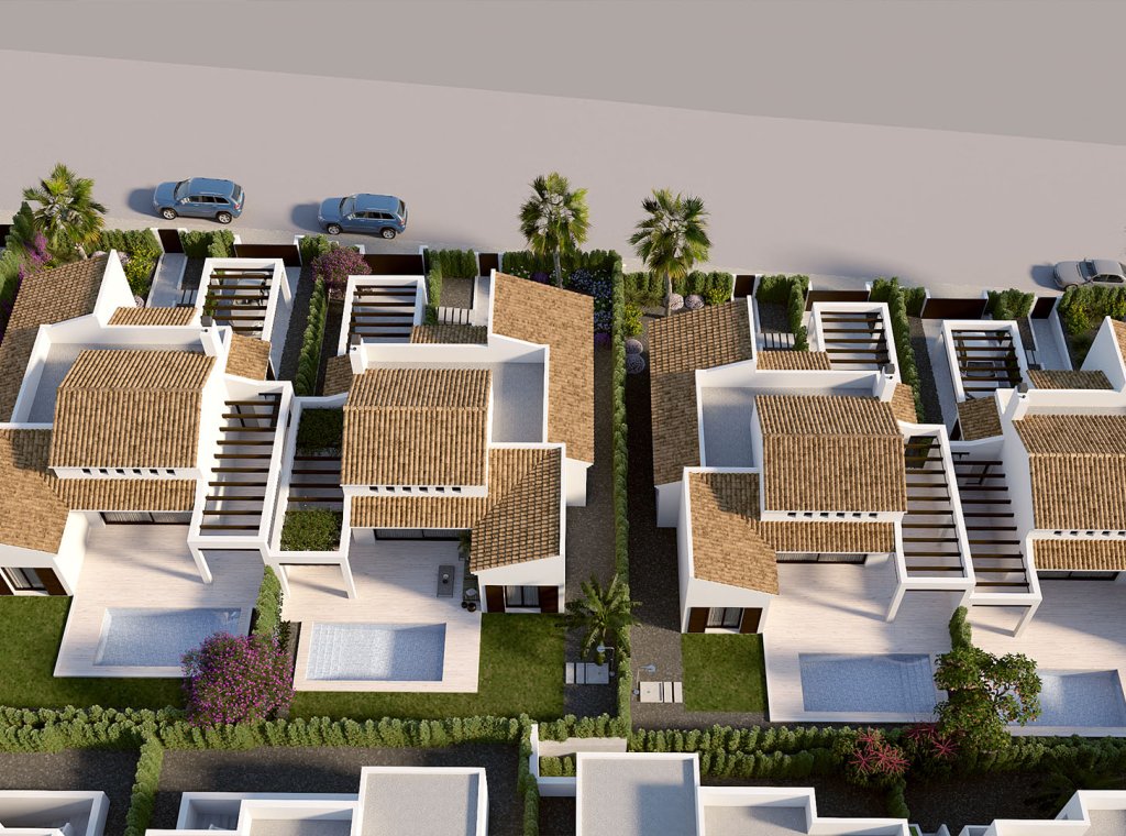 Nouvelle construction - Maison de ville - Algorfa