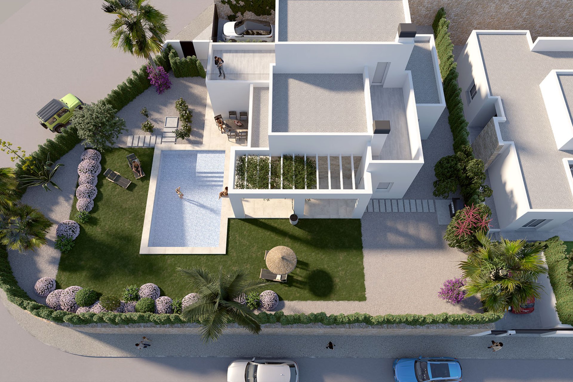 Nouvelle construction - Maison de ville - Algorfa