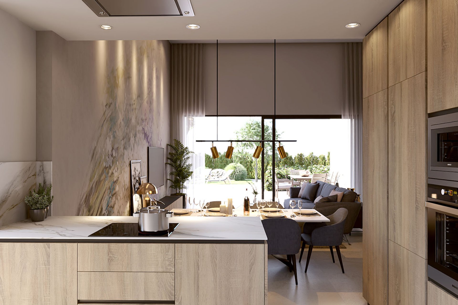 Nouvelle construction - Maison de ville - Algorfa