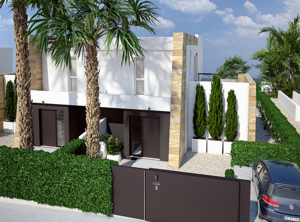 Nouvelle construction - Maison de ville - Algorfa