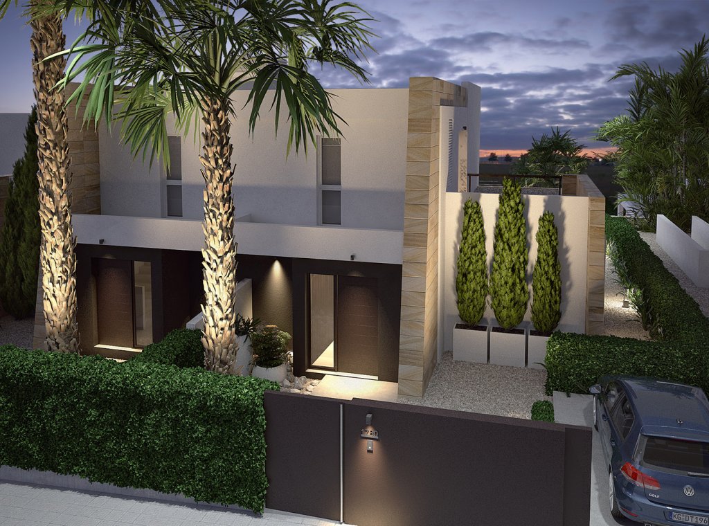 Nouvelle construction - Maison de ville - Algorfa