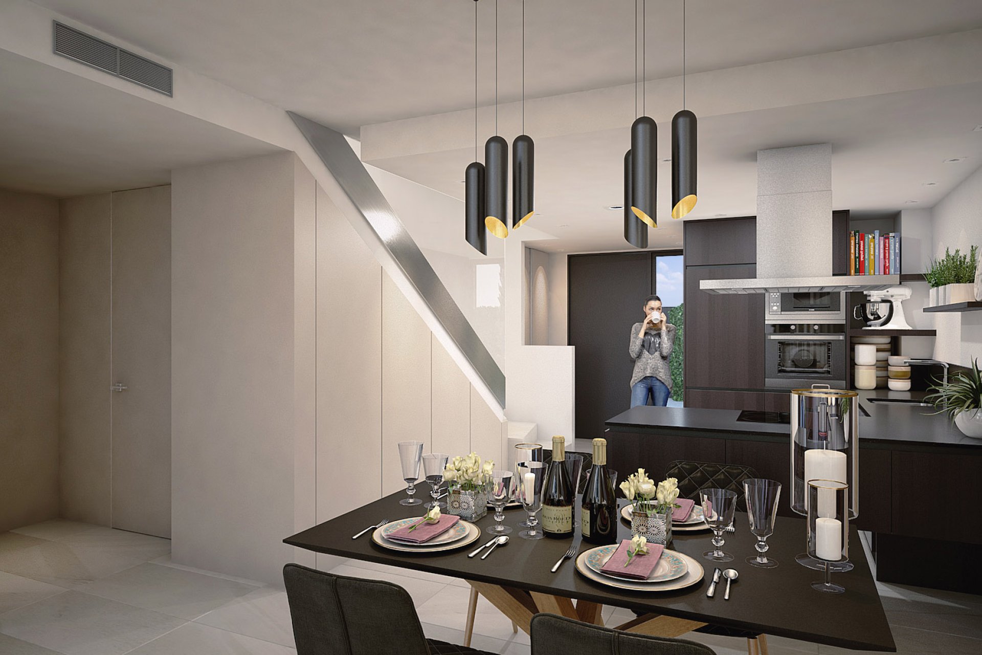 Nouvelle construction - Maison de ville - Algorfa